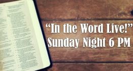 In the Word, Live! Matthew 26 part 6