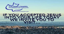 Calvary Chapel Cornerstone Church – Wednesday, September 1, 2021